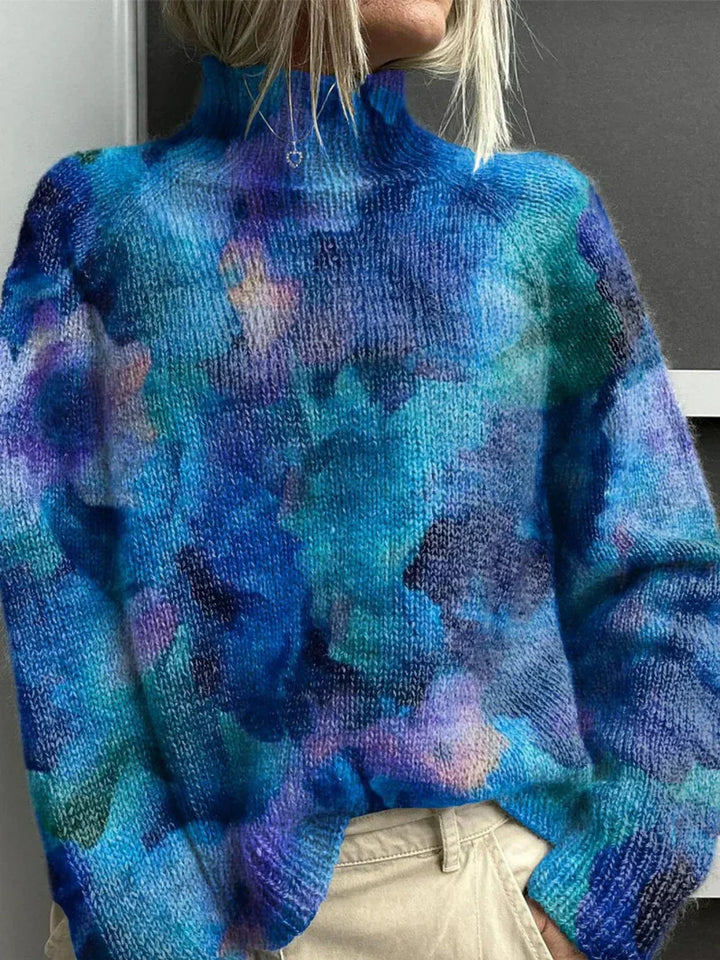 Ophélie | Pull Brodé Jardin Sauvage