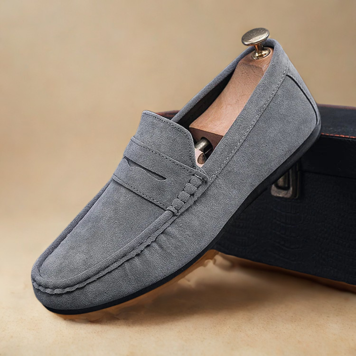 Louvelle™ | Mocassins Élégance Suède