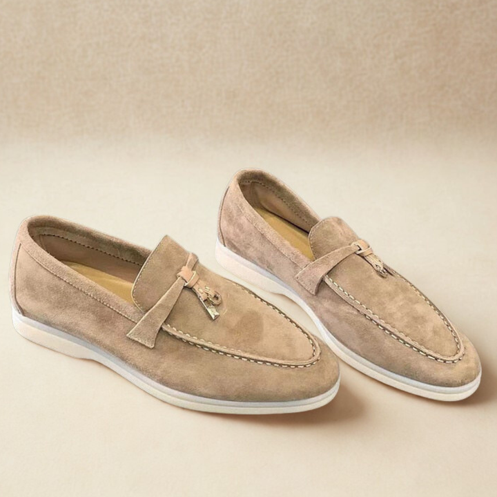 Louvelle™ | Mocassins en Suède Classiques