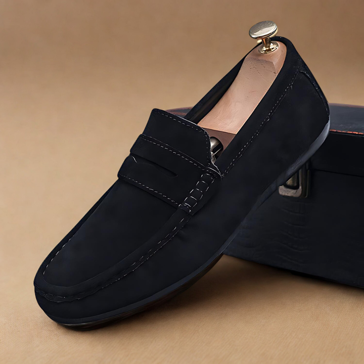 Louvelle™ | Mocassins Élégance Suède