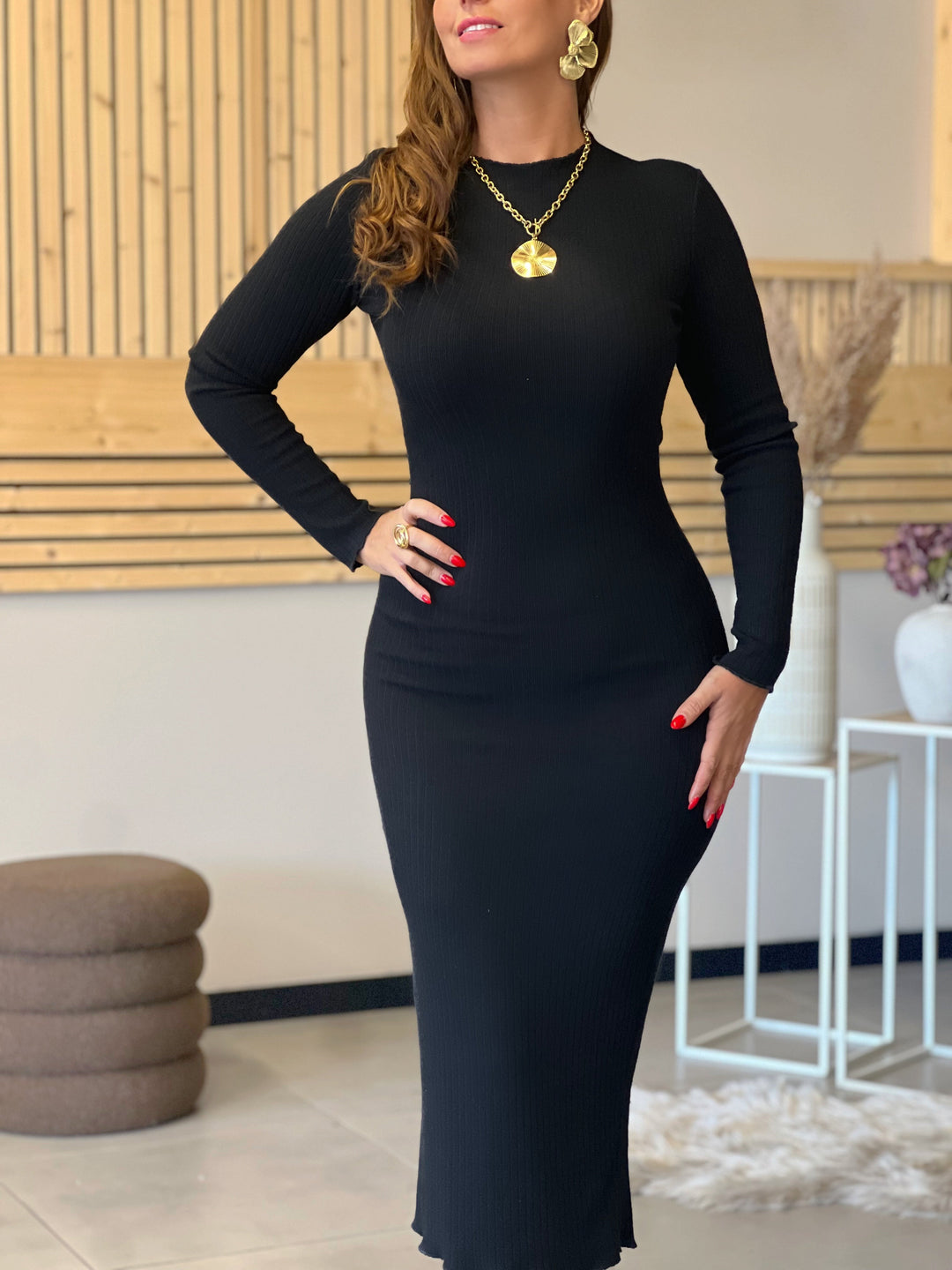 Louvelle™ | Robe Claar NOIR