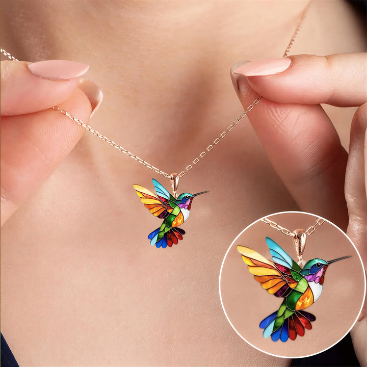Élisa – Boucles d’Oreilles Colibri