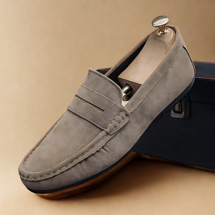 Louvelle™ | Mocassins Élégance Suède