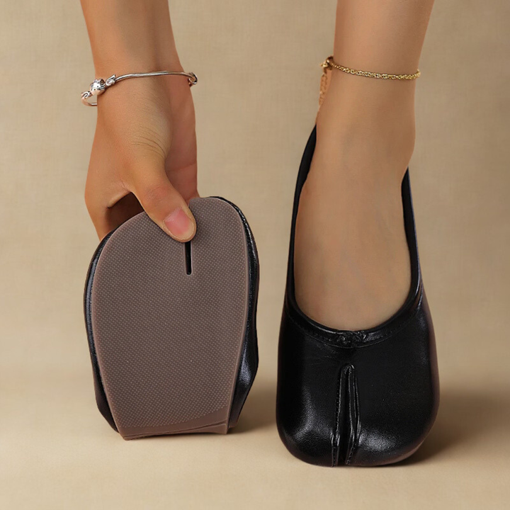 Louvelle™ | Ballerines à Bout Fendu