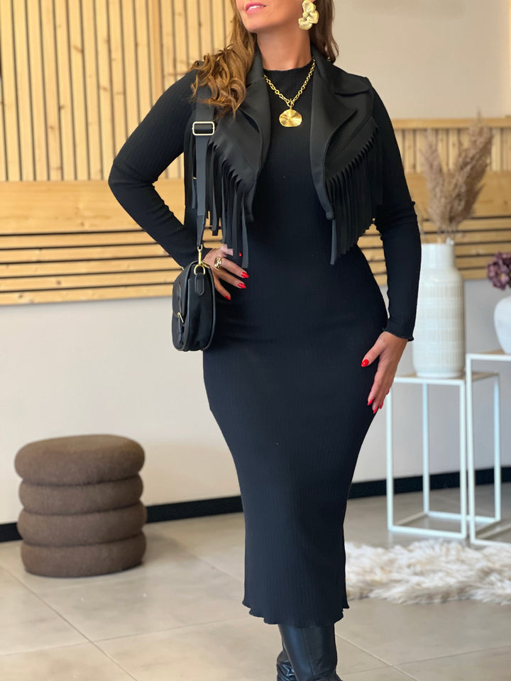 Louvelle™ | Robe Claar NOIR