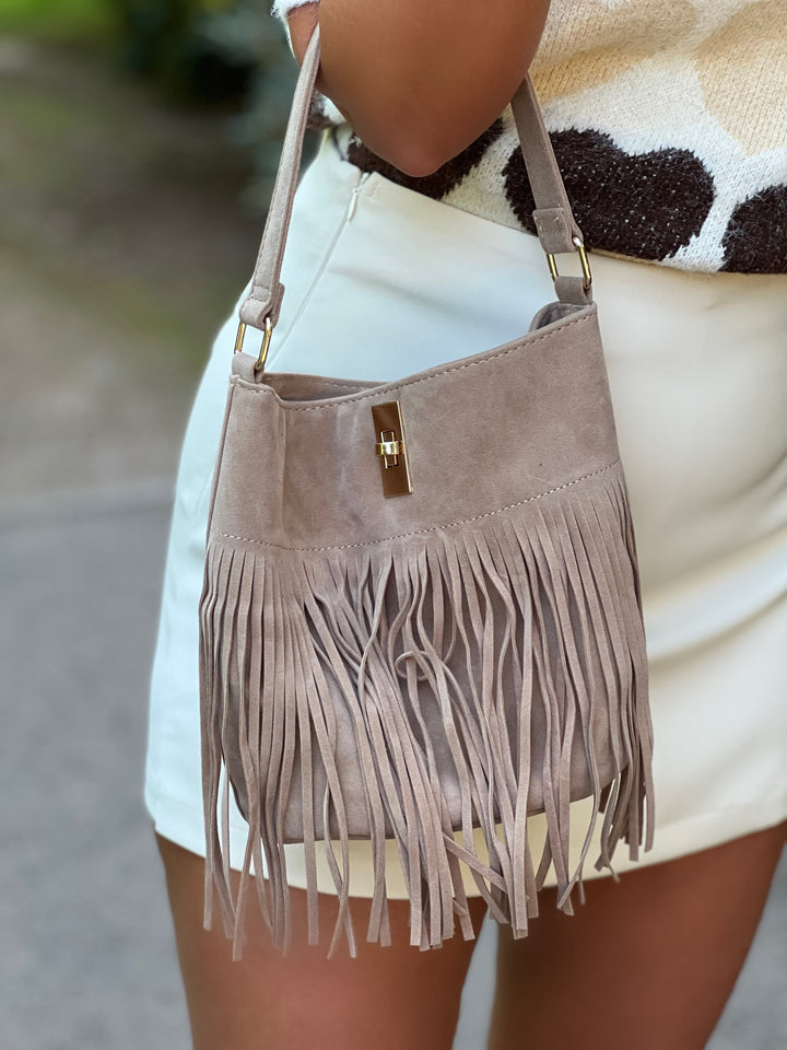 Louvelle™ | Sac Soraya TAUPE