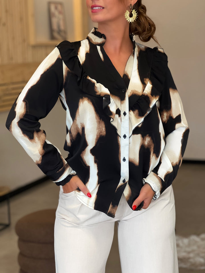 Louvelle™ | Chemise Fera BEIGE