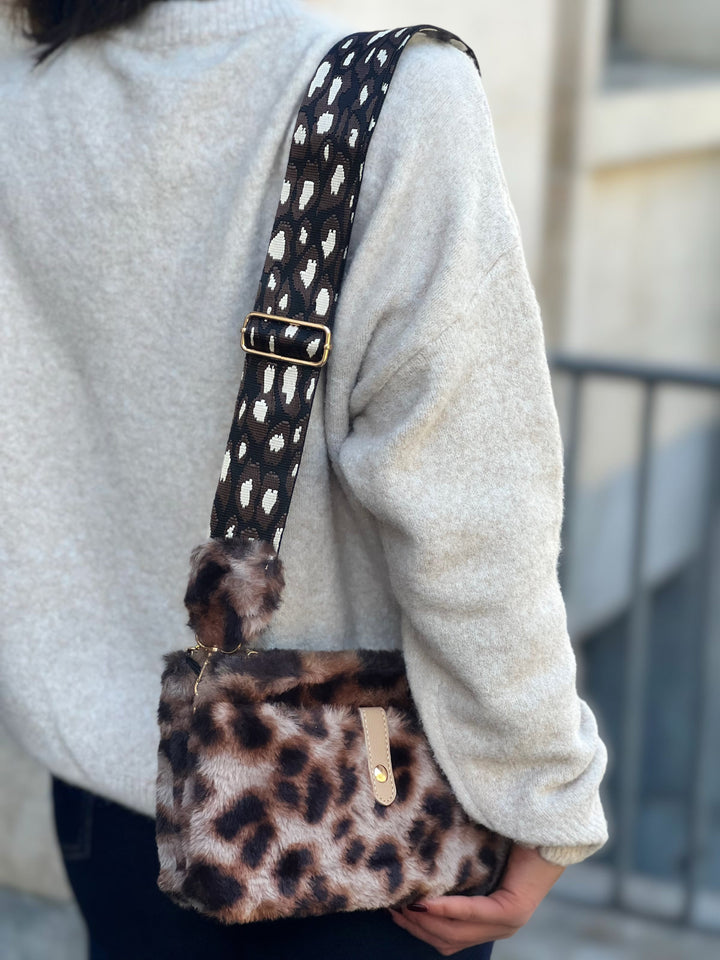 Louvelle™ | Sac Fluff LÉOPARD