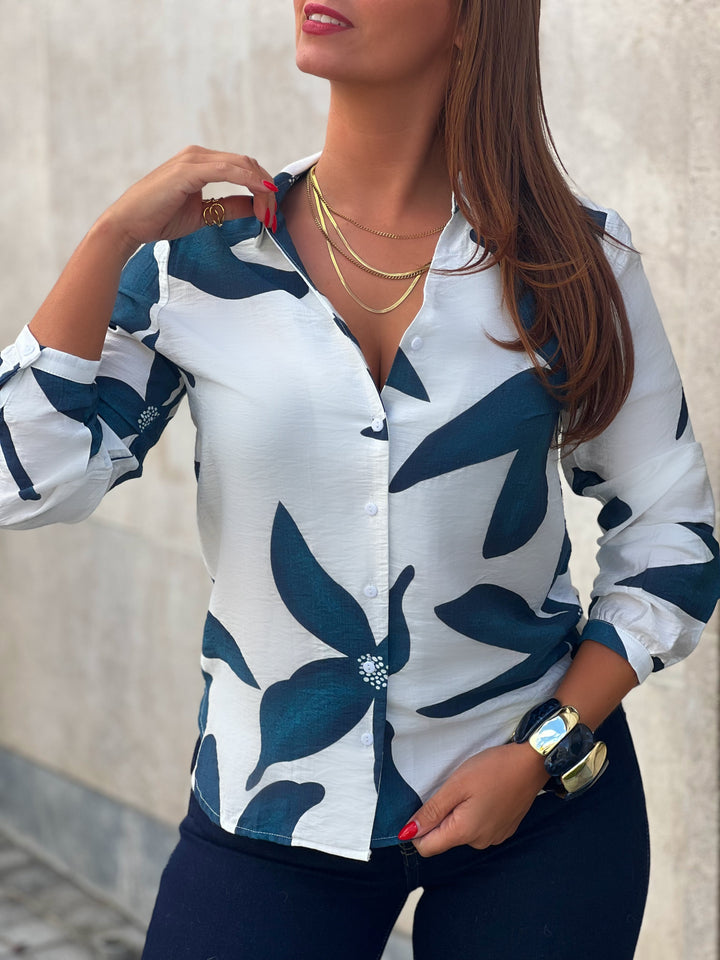 Louvelle™ | Chemise Mer BLEU