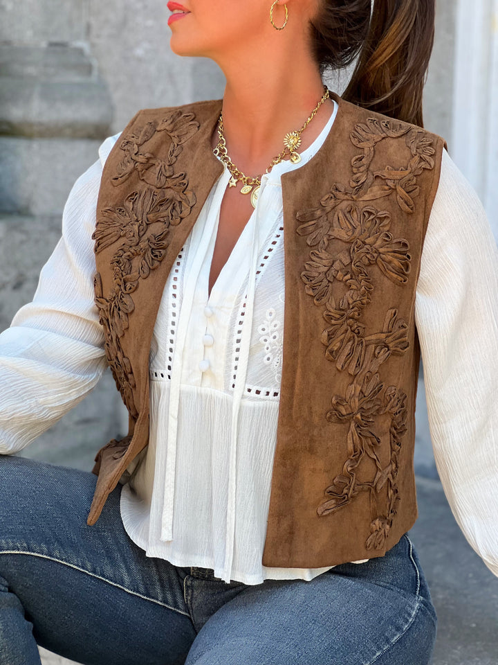 Louvelle™ | Chemise Fabienne BLANC