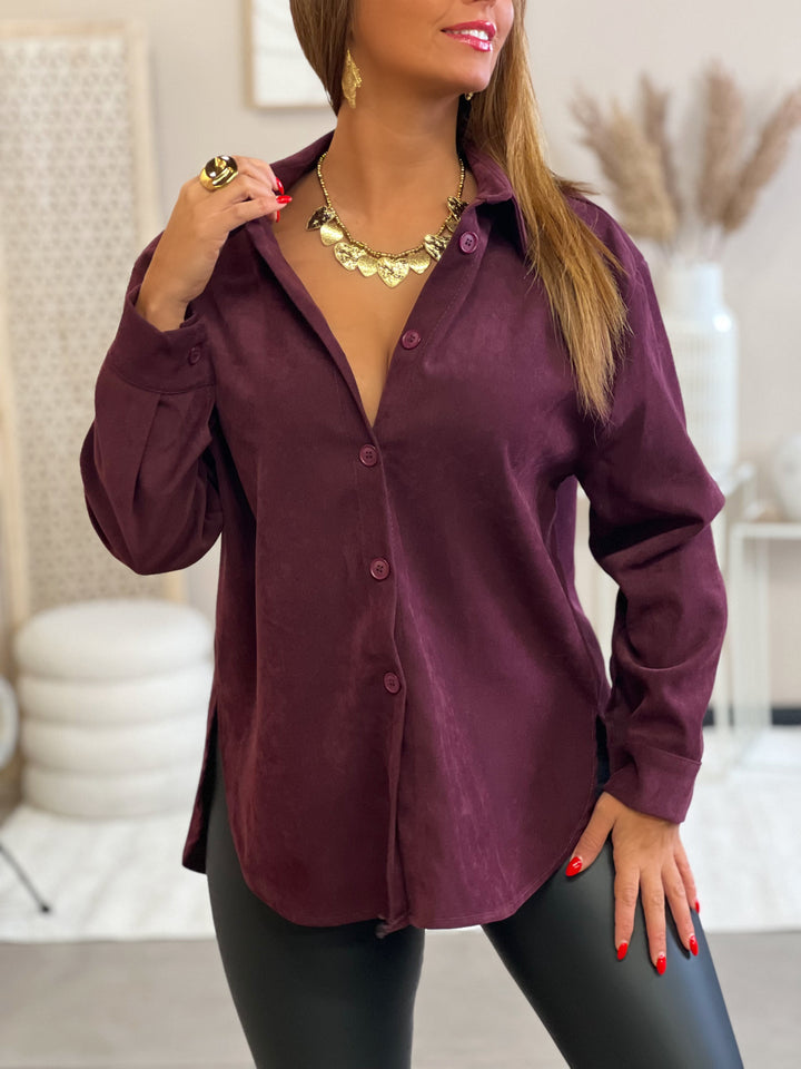 Louvelle™ | Chemise Claire BORDEAUX
