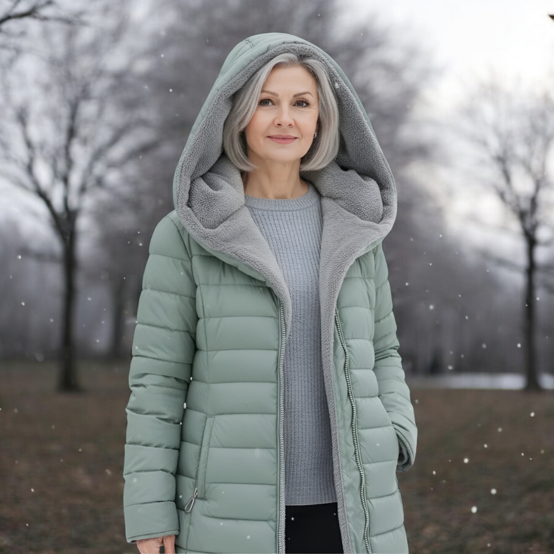 CÉLESTE | Manteau d’Hiver Matelassé