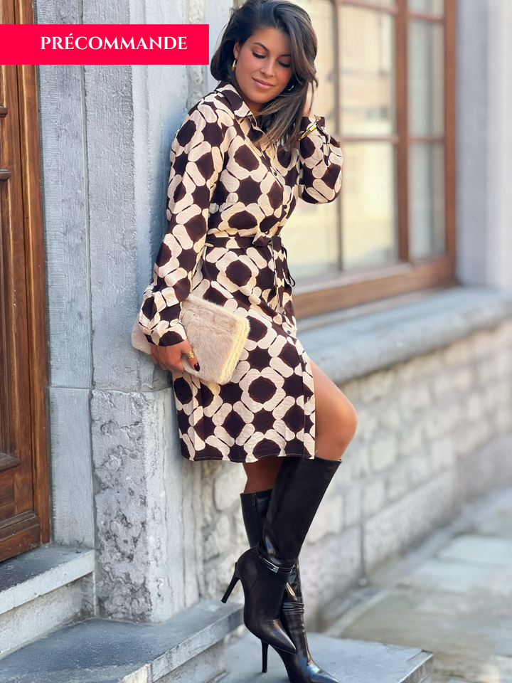 Louvelle™ | Robe Sumru BEIGE