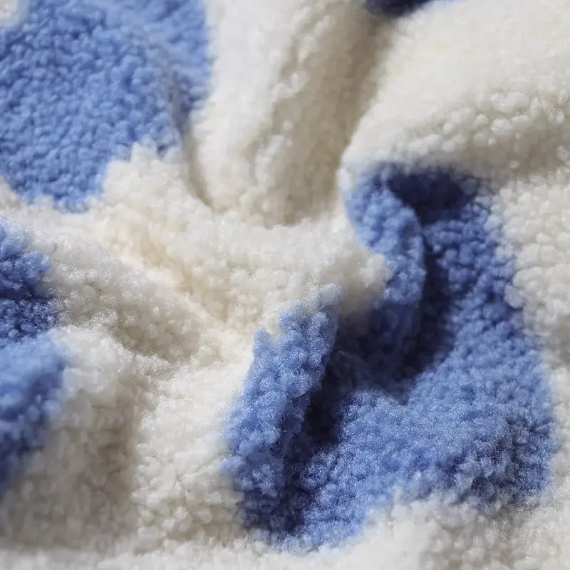 Claire | Veste Réversible à Motif de Cœurs